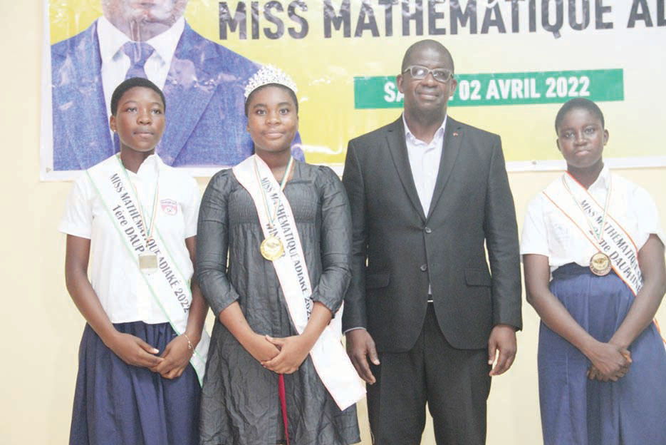Miss mathématiques Adiaké 2022 : Mlle Marie Christelle Kouamé couronnée