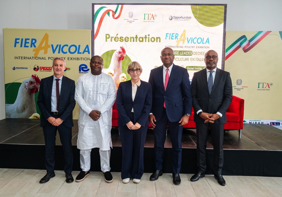 Modernisation avicole : La Côte d’Ivoire s’allie à l’expertise italienne