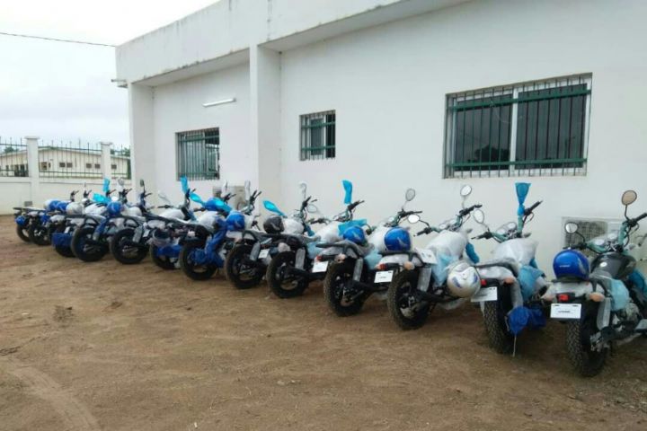 Des motos offertes aux délégations départementales du RHDP du Bounkani