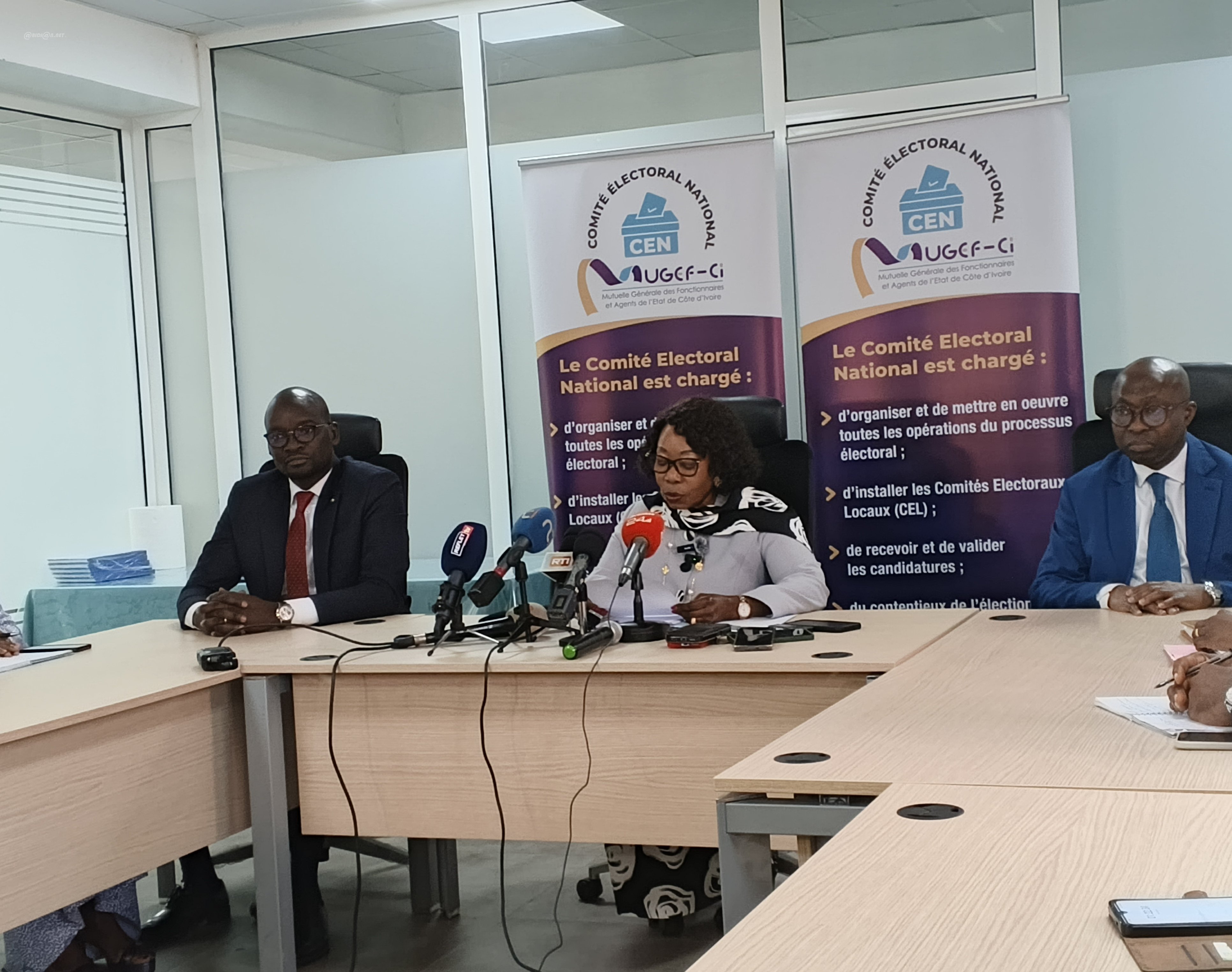 MUGEF-CI: la liste Solidarité-Santé vainqueur dans 22 sections avec 202 délégués contre 46 délégués pour la liste ABM (Résultats provisoires)