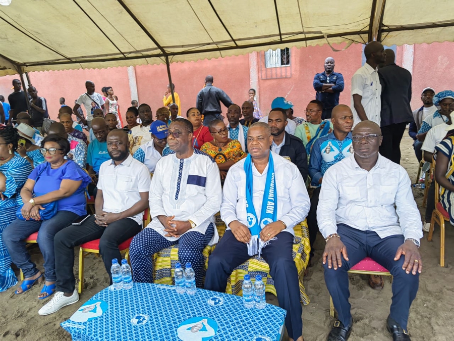 Municipales 2023 : des milliers de militants, mouvements, et partis alliés avec Katinan Koné, candidat du PPA-CI à Port-Bouët.