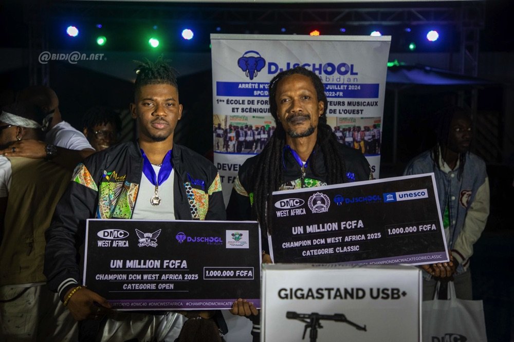 Musique/Disco Mix Club 2025 : deux Disc-Jockey ivoiriens qualifiés pour la grande finale mondiale prévue à Tokyo