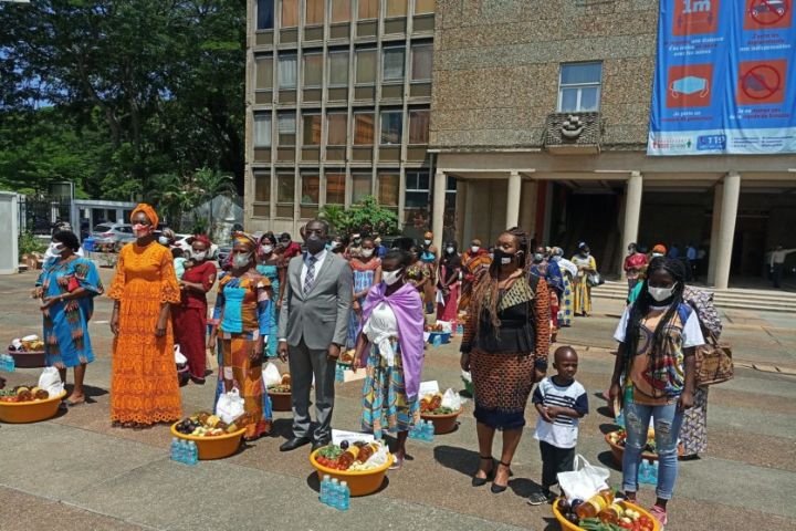 Covid-19 : Myss Belmonde Dogo lance l’opération « paniers solidaires » contre le coronavirus