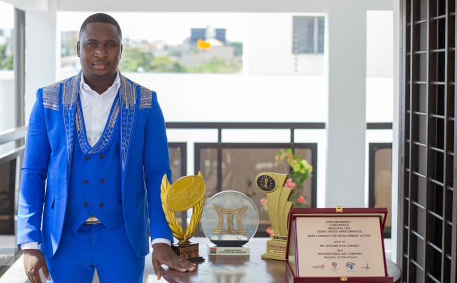 Le PDG d’une compagnie ivoirienne distingué à Dubaï pour ses actions de développement