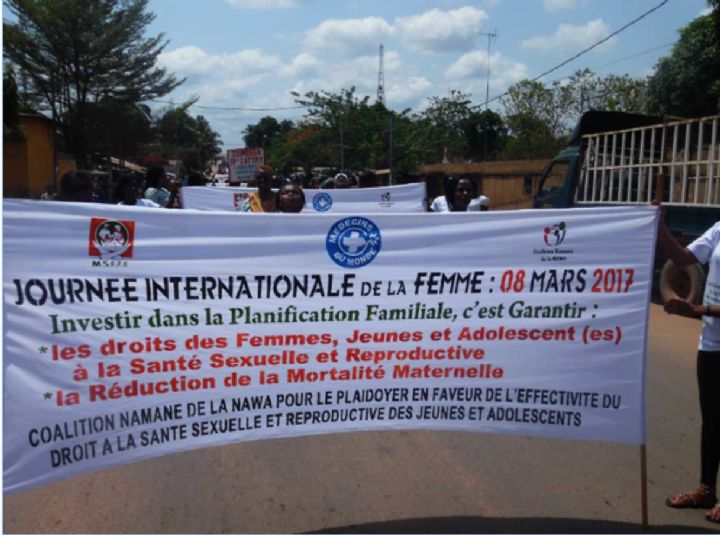 JIF : la Coalition Namané, plaide pour plus d’effectivité des droits des femmes en matière de santé sexuelle et de la reproduction.