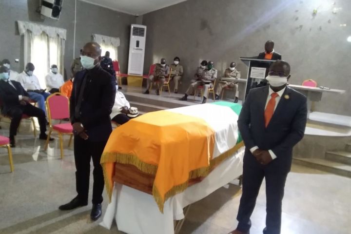 Les populations de Tiassalé rendent un dernier hommage à l’ex-maire Sylla Soualio