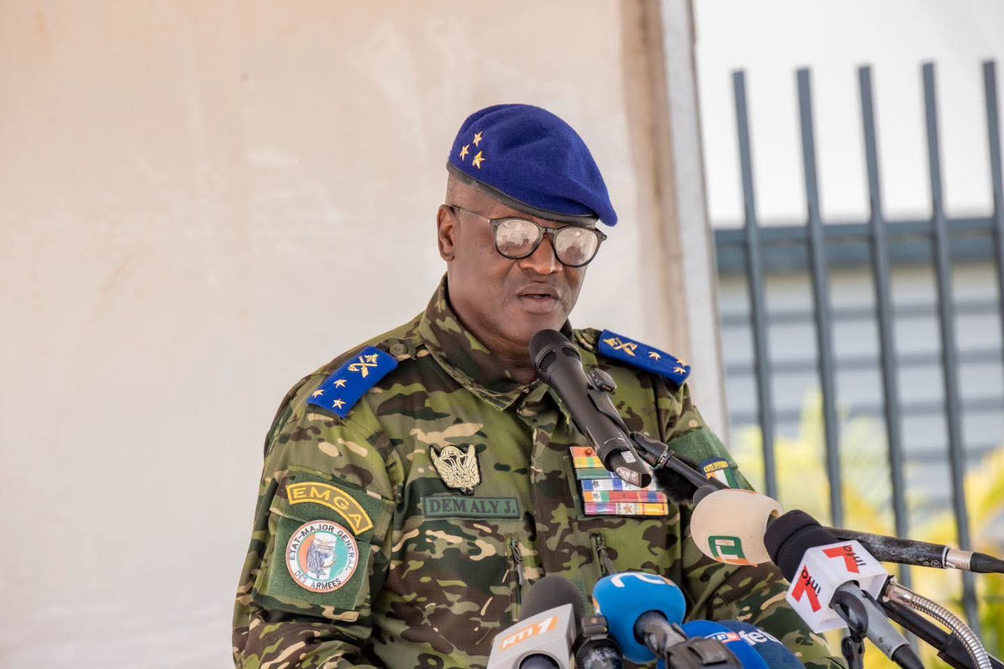 Nécrologie : Décès du Général de Division DEM Aly Justin, Chef d'État-Major Général des Armées Adjoint