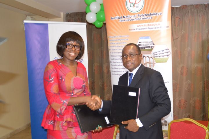 Promotion d’une éducation de qualité : l’INPHB signe une convention pour donner plus d’opportunités d’emplois aux jeunes