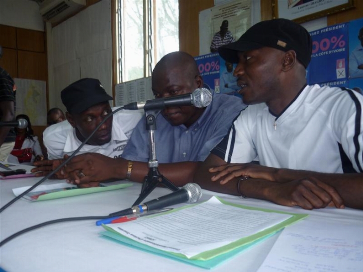 Serges Koffi (Secrétaire Général du Crac) : 