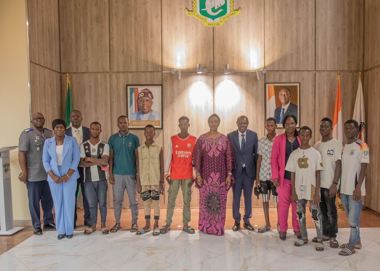 Nigeria : la Sénatrice Chantal Fanny-Diaby en soutien à des jeunes ivoiriens victimes d’un trafic d’êtres humains