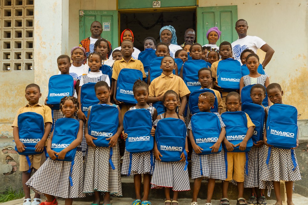  Noël du Mérite : l'ONG J'aime Jacqueville  et Nasco récompensent les meilleurs élèves du groupe scolaire Jacqueville