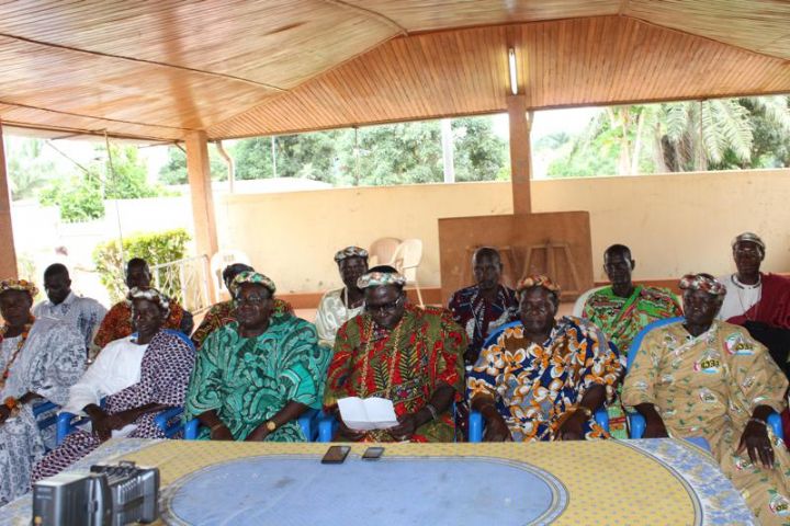 Conférence de presse, la notabilité du Moronou : Nous saluons le travail remarquable accompli en si peu de temps par le Président Ouattara