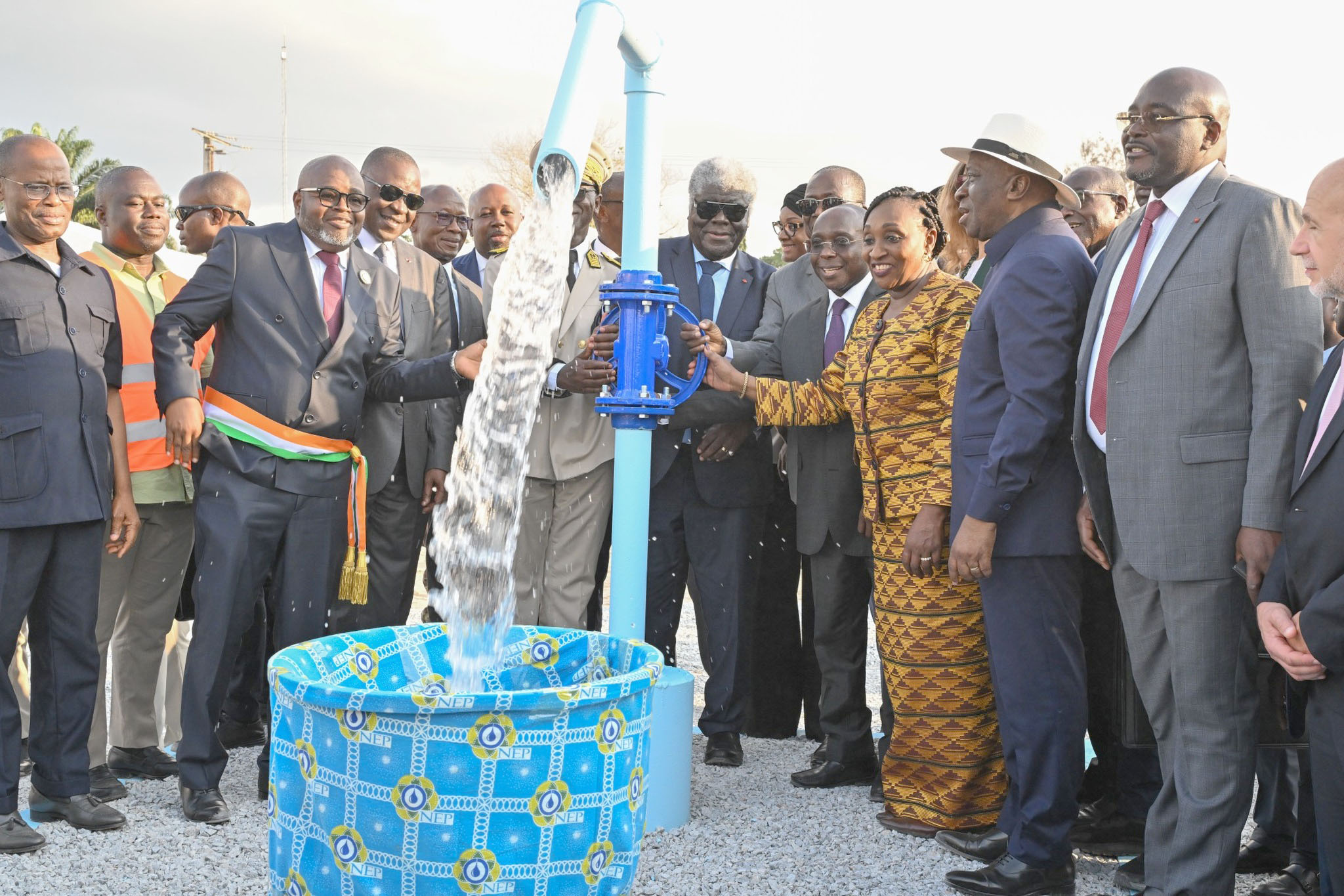 Nouveau château d'eau de Toumodi : une infrastructure stratégique destinée à améliorer durablement l'approvisionnement en eau potable dans la région du Bélier
