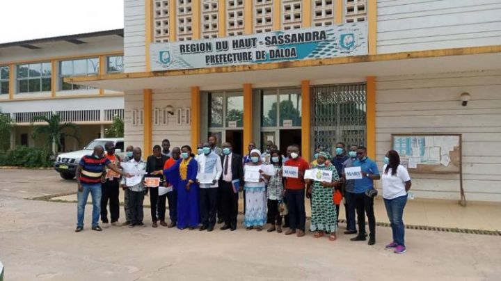 L’extension du projet ＂Women for change＂ présentée aux autorités de Daloa