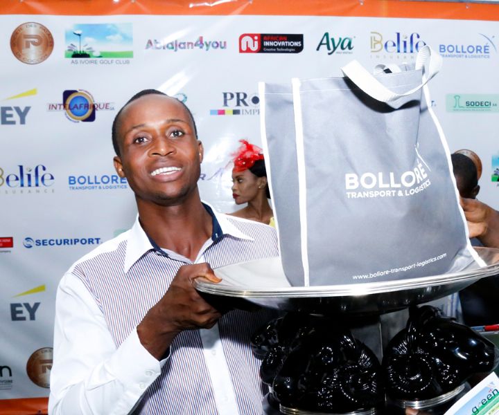 19e Open du Golf de Côte d’Ivoire: Vincent TORGAH remporte le trophée FHB, sponsorisé par Bolloré Transport & Logistics