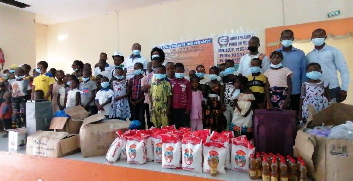 Des orphelins de N’douci reçoivent des dons de deux ONG