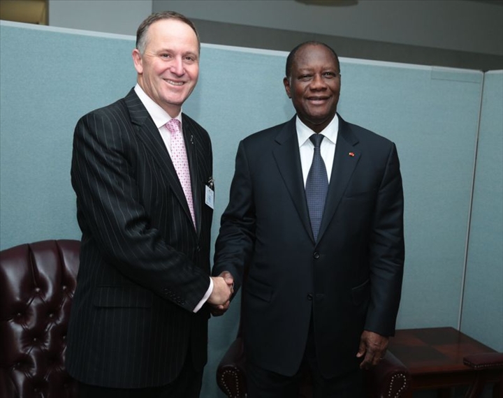 Le Chef de l’Etat a échangé avec ses homologues de la Guinée-Equatoriale, du Ghana et le Premier Ministre de la Nouvelle-Zélande