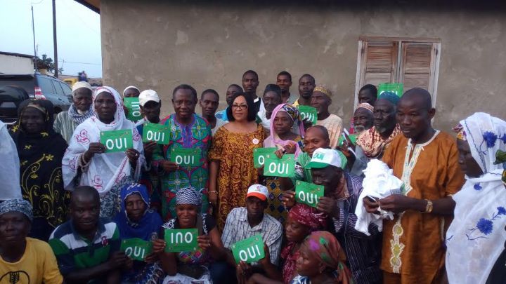 Nouvelle Constitution : Touré Aya Virginie fait campagne pour le ‘’Oui’’ à Oumé