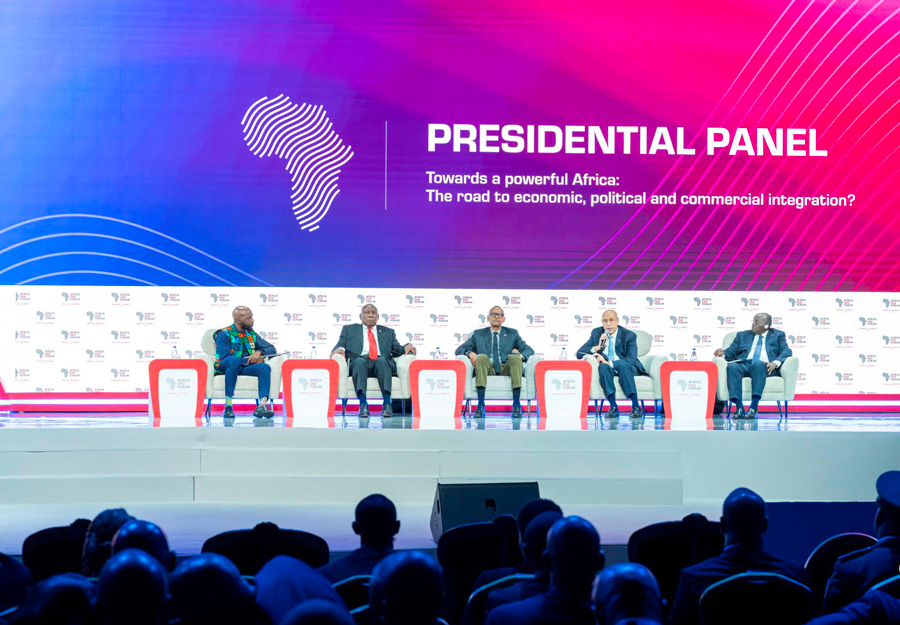 Panel présidentiel d'Africa Ceo Forum 2025 : les Chefs d'État africains pour un partenariat public-privé renforcé