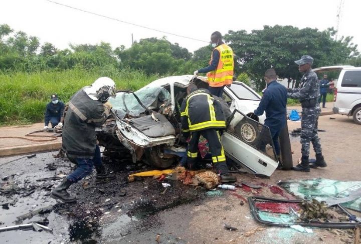 Deux accidents successifs dans un village d’Arrah