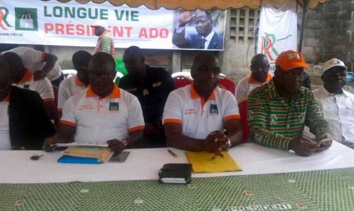 Pré congrès du Rdr- les militants d’Anyama, «  Le linge sale sera proprement lavé en famille »