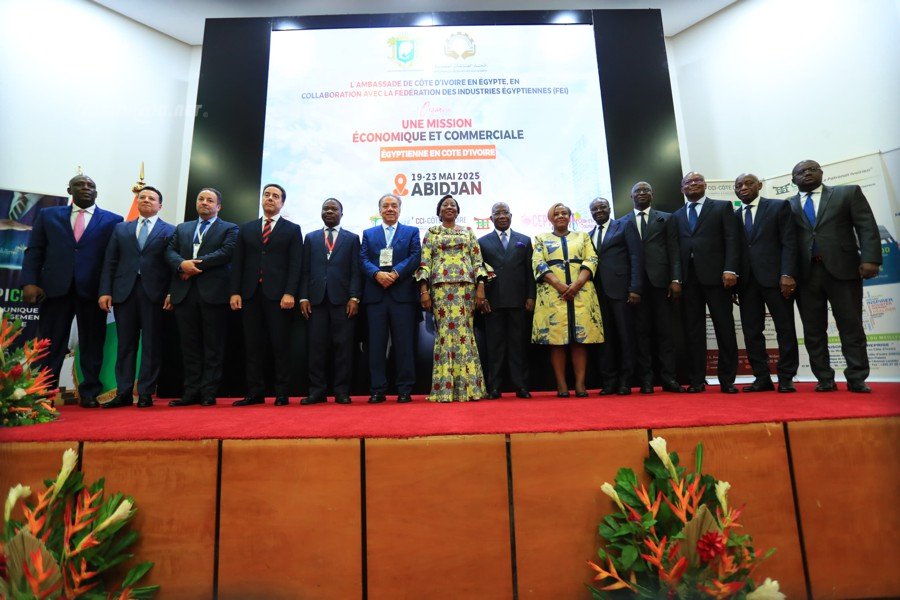 Coopération financière : Abidjan accueille une mission économique égyptienne pour renforcer les liens commerciaux
