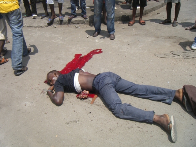 Répression des militants Rhdp de Koumassi par les FDS : 3 manifestants tués, des hommes en tenue égorgés