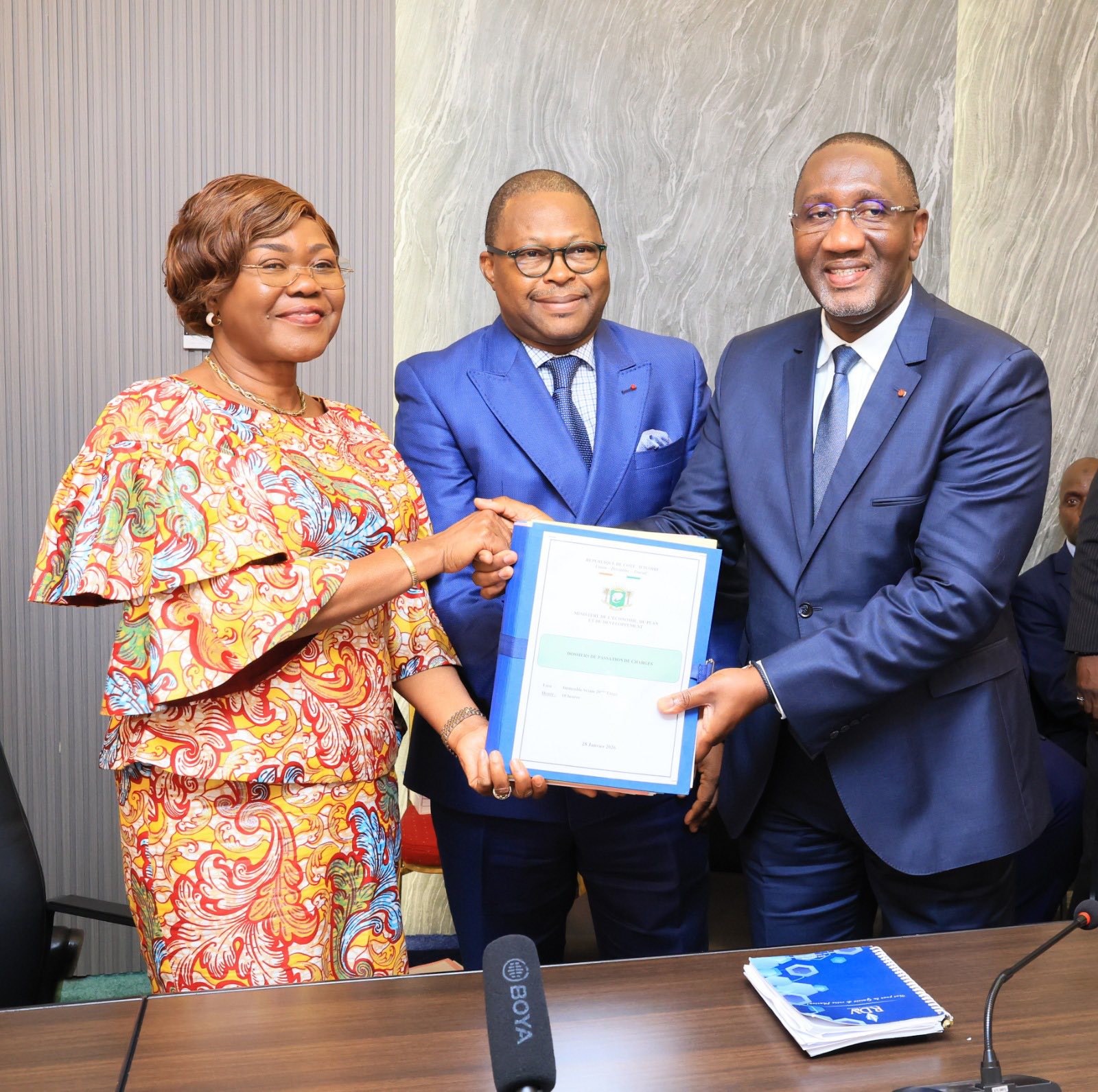 Passation de charges : le Ministre Souleymane Diarrassouba prend fonction au Ministère du Plan et du Développement