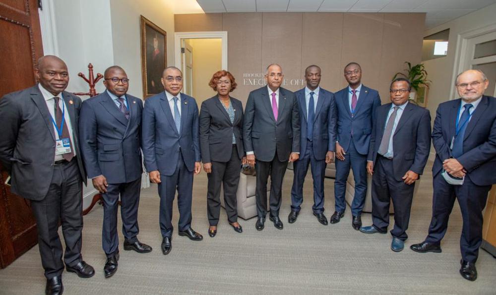 Economie : Le Premier Ministre Patrick Achi en visite au Brookings Institute à Washington