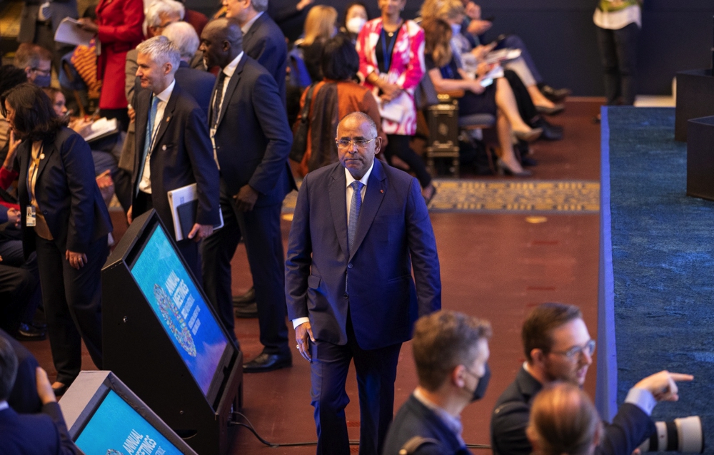 Assemblées annuelles Banque mondiale - FMI : Patrick Achi rappelle les bons résultats économiques de la Côte d'Ivoire et réaffirme l'engagement du gouvernement à faire davantage