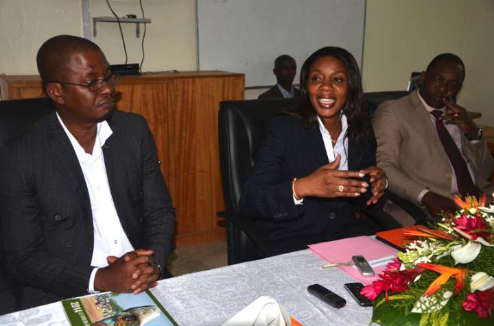 En visite de travail au Patriote / Affoussiata Bamba Lamine (Ministre de la Communication) : “Je perçois votre abnégation dans le combat”