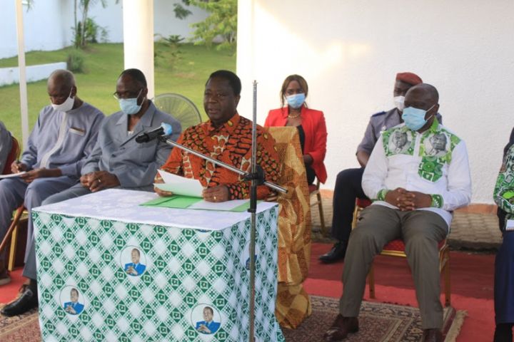 Bédié remet les feuilles de route aux nouvelles instances du Pdci