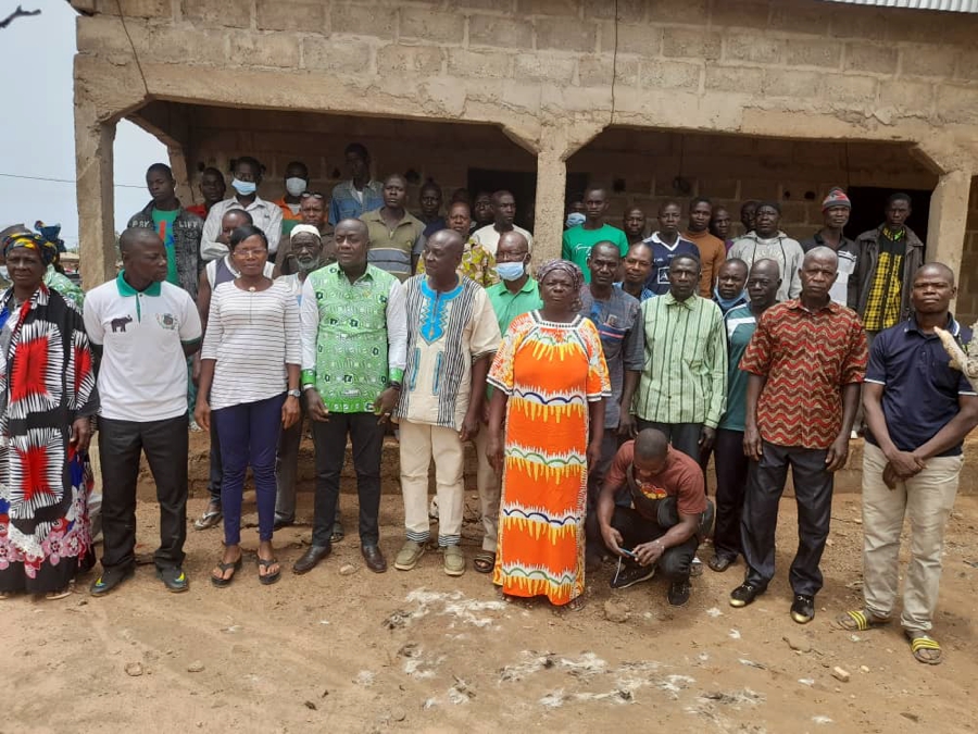 PDCI-RDA Téhini-Tougbo / Koné Siaka, chef de délégation aux militants : « N’écoutez pas les discours de division »