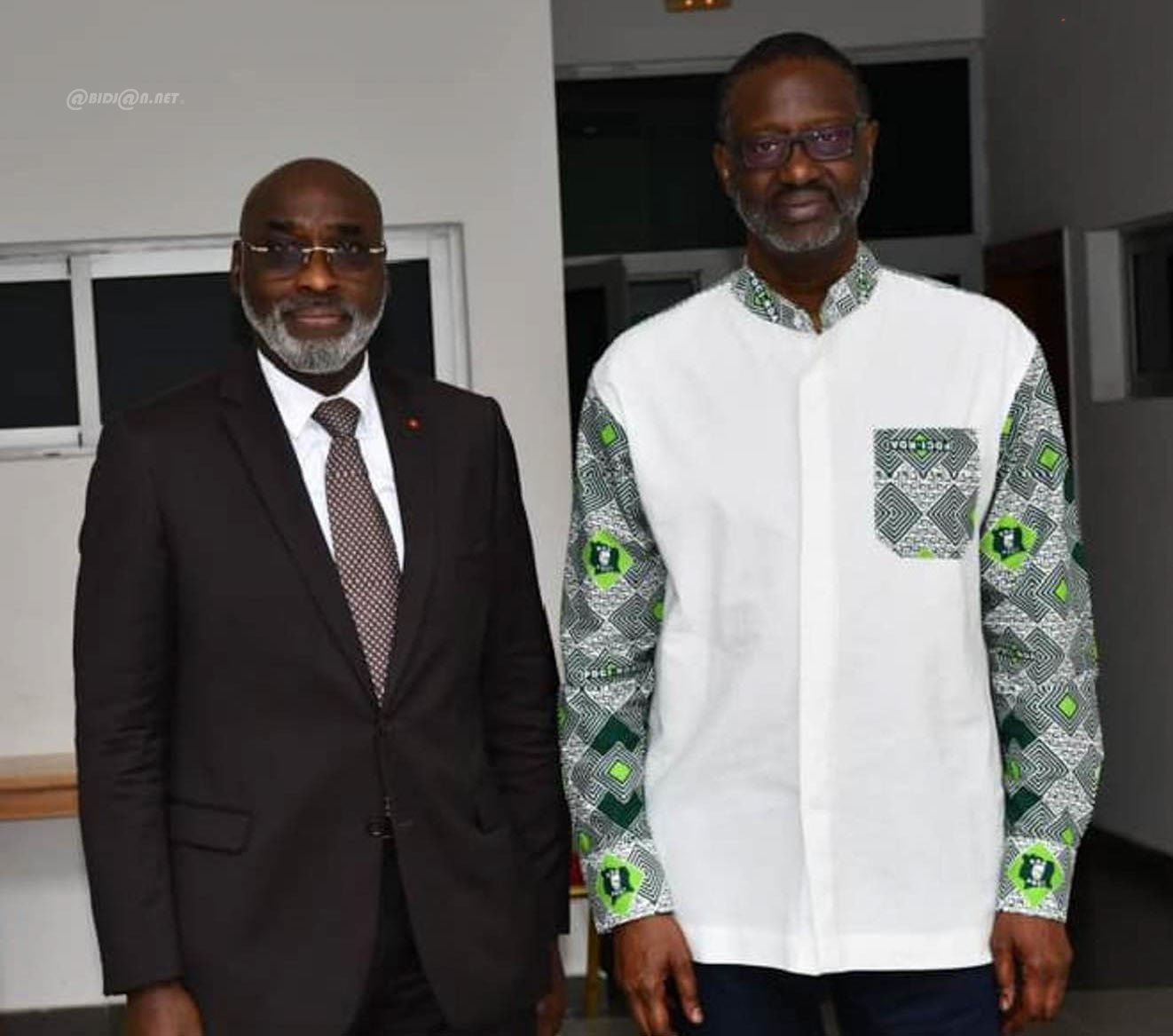 PDCI-RDA: Tidjane Thiam et Jean-Marc Yacé font le point des activités de coordination et d'encadrement des structures du parti