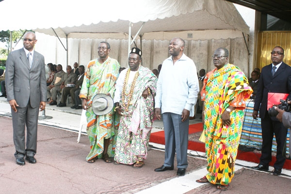 Recevant les Tchaman au palais hier - Laurent Gbagbo rassure : 