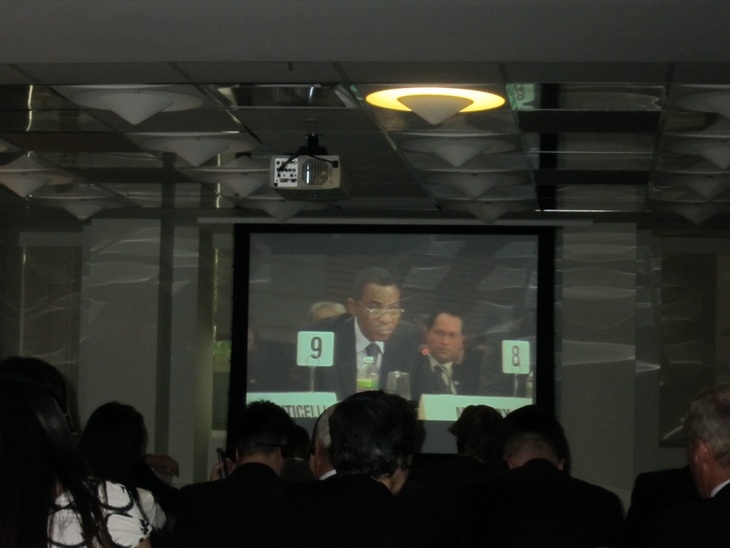 Discours du ministre Charles Koffi Diby lors du comité de developement à la Banque Mondiale