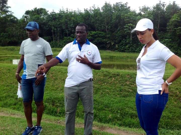 L’équipe de production de l’émission  « Brave paysan » visite un complexe de formation d’agriculture et de football à Adzopé