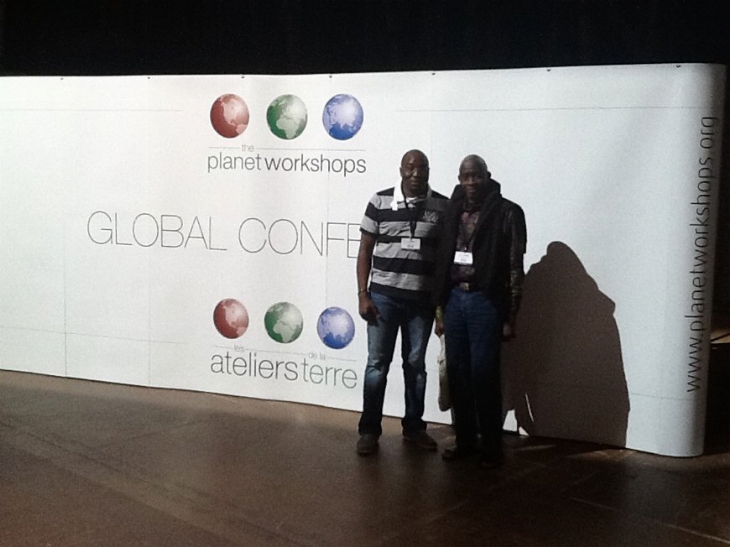 Le ministère  des Eaux et forêts aux ateliers de la terre à Evian.