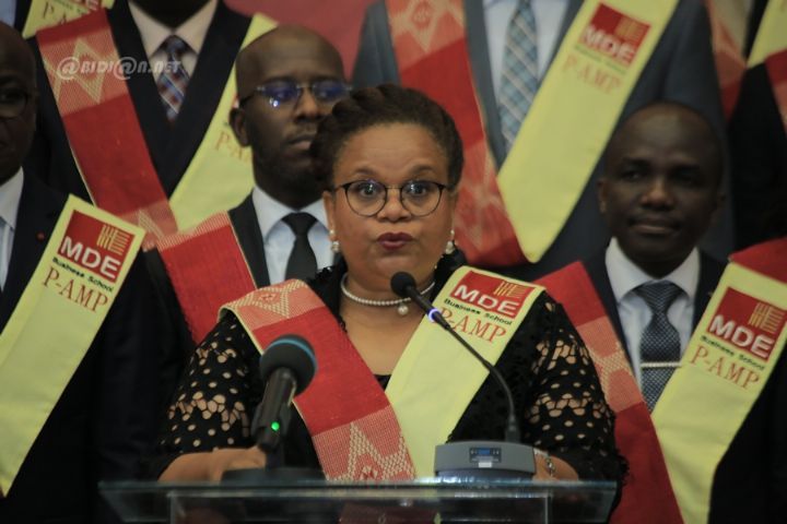 Graduation au MDE Business School: De hautes personnalités dans la promotion 2019, leur porte-parole témoigne