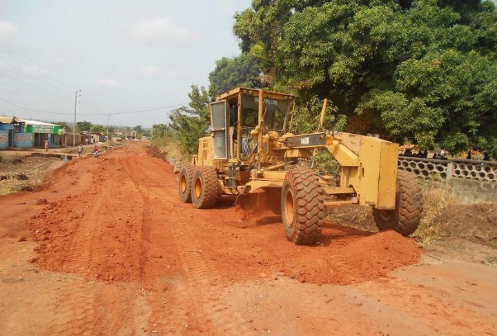 Des rues de Bouaflé en réhabilitation pour les obsèques de Charles Diby