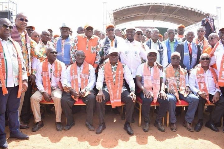 Korhogo : le RHDP se mobilise pour la victoire du candidat Gon Coulibaly à la présidentielle 2020