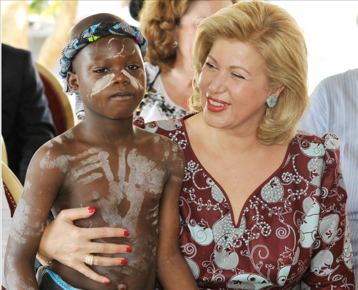 Mme Dominique Ouattara à propos du dîner-gala de Children Of Africa : 