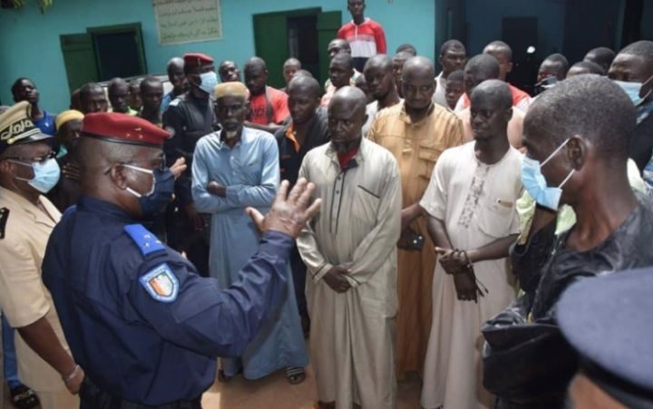 Yorobodi/Conflit sur la réhabilitation d’une mosquée: Le général Apalo Touré félicite ses éléments pour leur promptitude