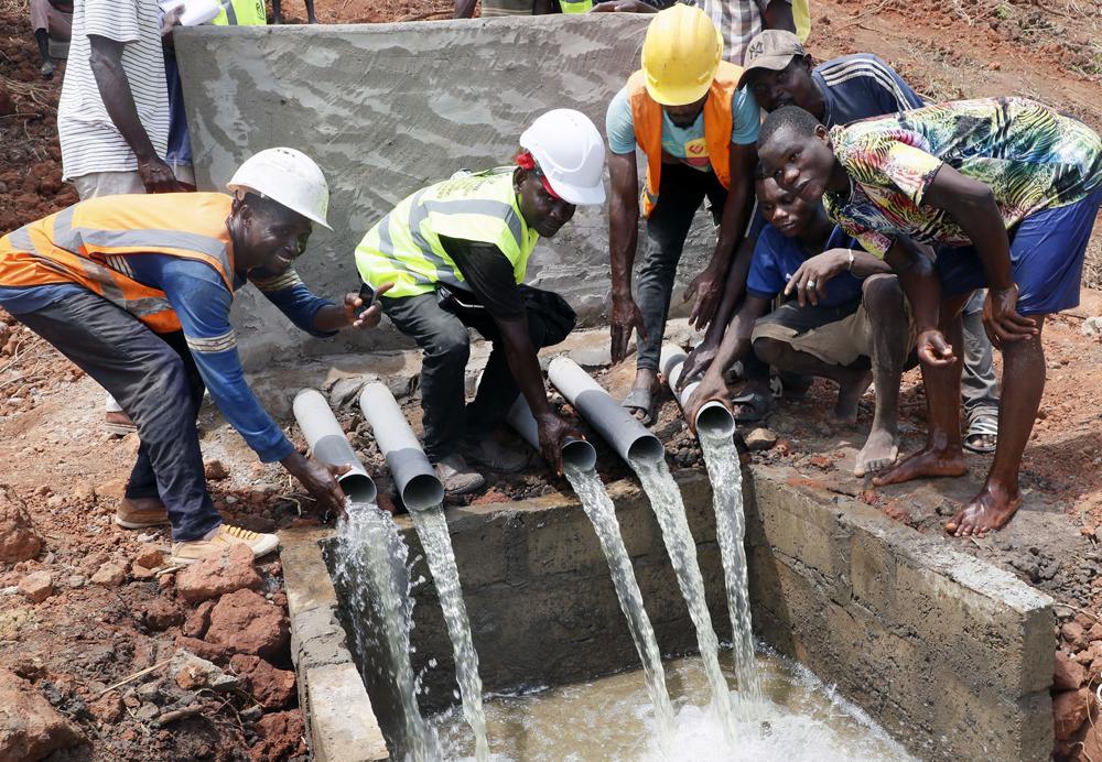 Pisciculture : la Coordination générale du PA-PsGouv s'imprègne de 40 étangs aménagés à Blanfla (Bouaflé) et bientôt empoissonnés