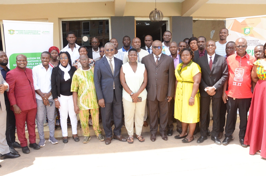 Planification et suivi-évaluation participatifs : le PPRC renforce les capacités d’une cinquantaine d’acteurs de la société civile issus de 25 organisations