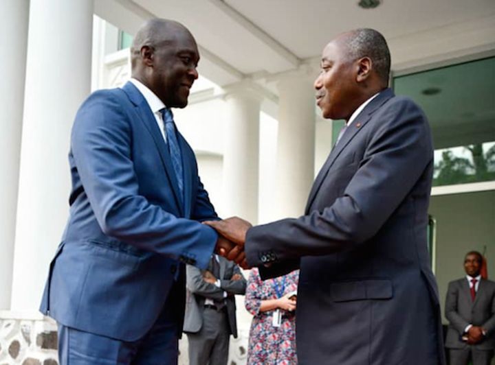 Banque mondiale - Côte d’Ivoire : le Vice-Président Makhtar Diop chez le Premier Ministre Amadou Gon Coulibaly