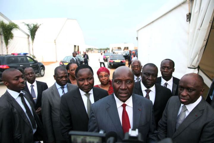 Daniel Kablan Duncan en visite sur le site du SARA: “c’est une architecture pavillonnaire imposante”