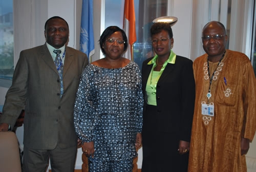 Ndolamb Ngokwey (Coordonnateur Humanitaire du Système des Nations Unies) à Dr Fatoumata Traoré Diop : 