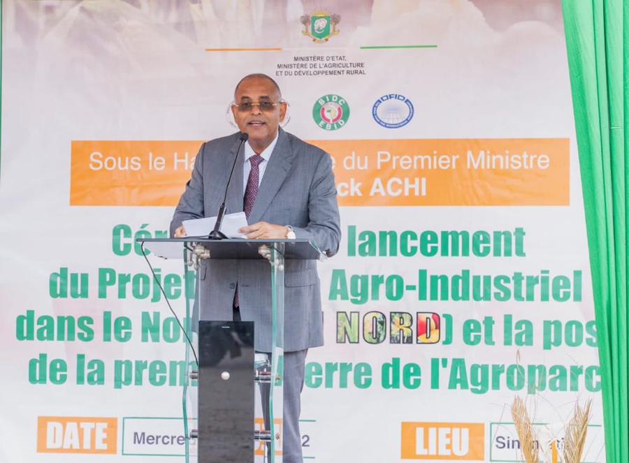 Lancement des travaux de l’agropole nord: « C’est une avancée pour le rétablissement de la souveraineté alimentaire » (Premier ministre)