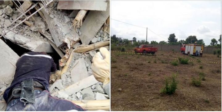 Centre ivoirien: Le bilan de l’effondrement d’un immeuble à Yamoussoukro passe à 30 victimes dont un mort